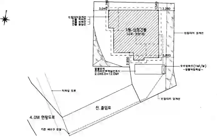 상대리 189-2 배치도 이미지